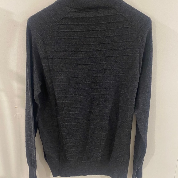 Matinique Knitted 100% Wool Pullover Sweater Mens XL Dark Grey - Picture 2 of 10